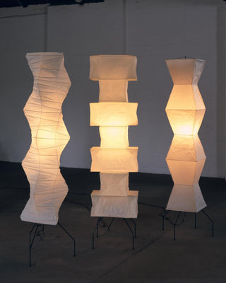 Krelix Lampadaire en Papier Scandinave