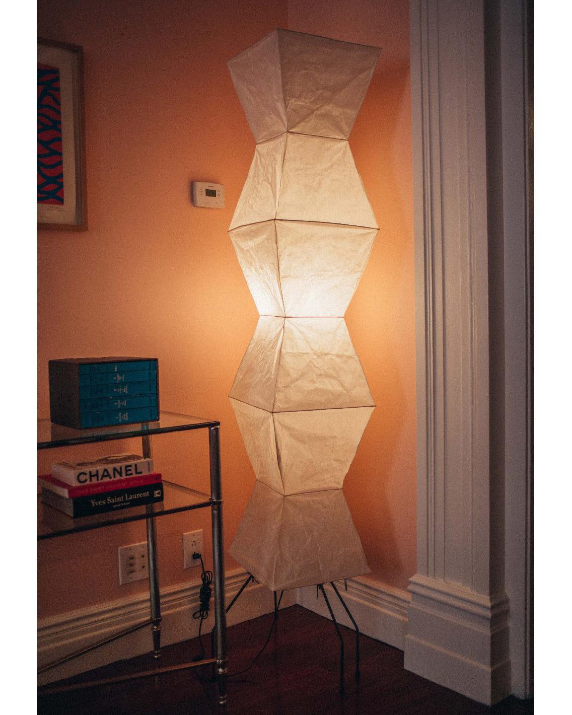 Krelix Lampadaire en Papier Scandinave