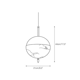 Himinuvye Suspension Laiton Bolus Minimaliste