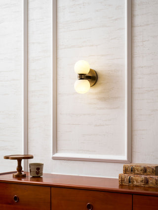 Alabaster Celestia Orb Wall Light-Neutral Decor