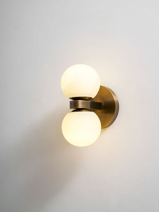 Alabaster Celestia Orb Wall Light-Neutral Decor