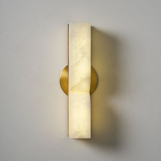 Lunaris Lampe Murale Rectangulaire en Albâtre