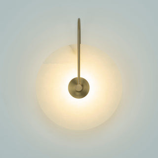 Elaris Applique Murale Globe en Albâtre-Luire