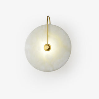 Elaris Applique Murale Globe en Albâtre-Luire