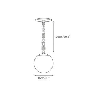 Marveil Suspension en Albâtre