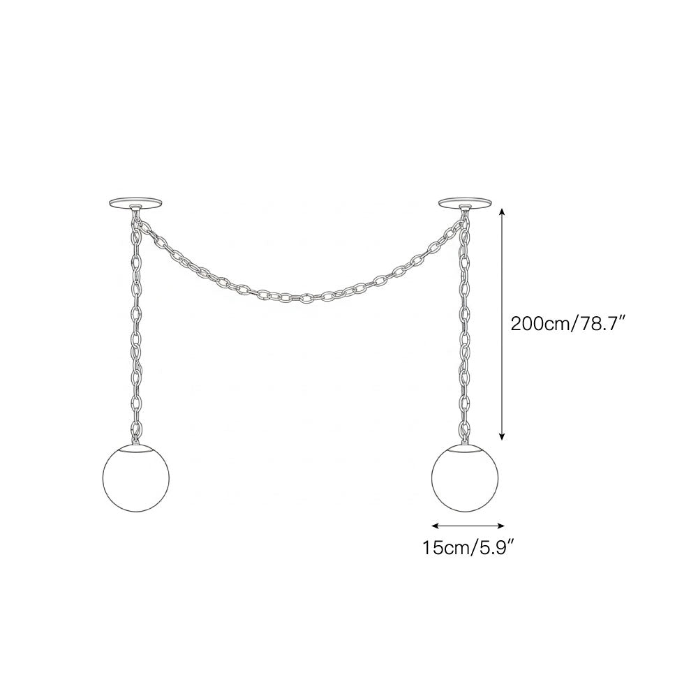 Marveil Suspension en Albâtre