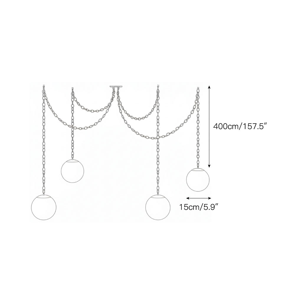 Marveil Suspension en Albâtre