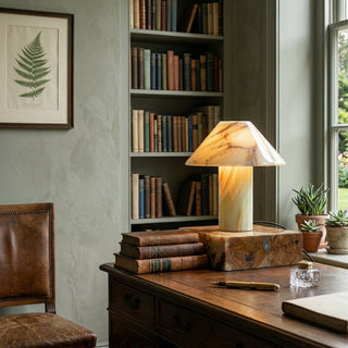 Pillar Lampe de Table en Pierre