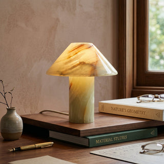 Pillar Lampe de Table en Pierre