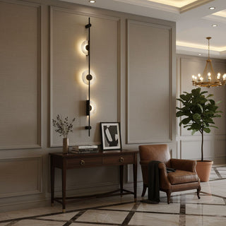 Alabaster Vertical Wall Sconce-Neutral Decor