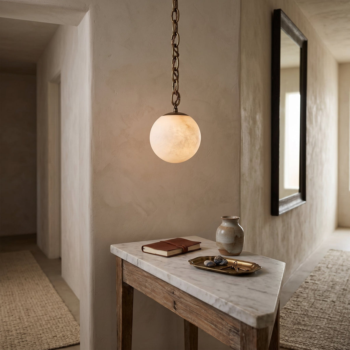 Marveil Suspension en Albâtre