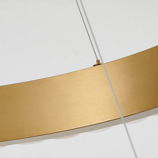 Orion Lustre Double Anneau en Albâtre