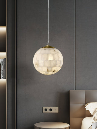 Fljotuvye Suspension en Alabastre Boule Moderne