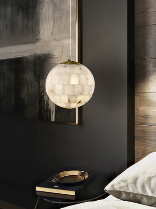 Fljotuvye Suspension en Alabastre Boule Moderne