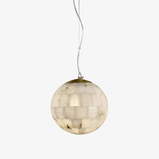 Isolde Albâtre Globe Pendentif Lumière