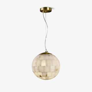 Isolde Albâtre Globe Pendentif Lumière