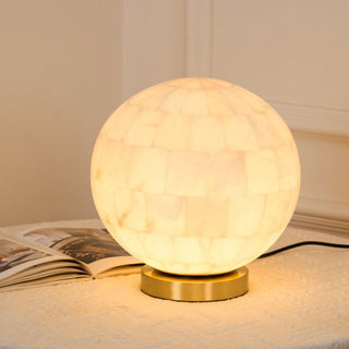 Lampe à Poser en Albâtre