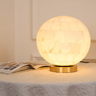 Lampe à Poser en Albâtre
