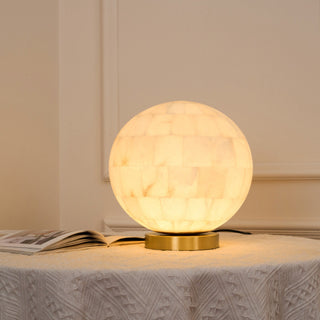 Lampe à Poser en Albâtre
