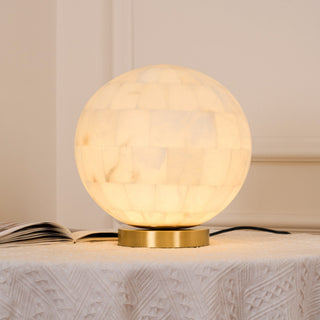 Lampe à Poser en Albâtre