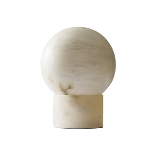 Liora Modern Alabaster Table Lamp-Neutral Decor
