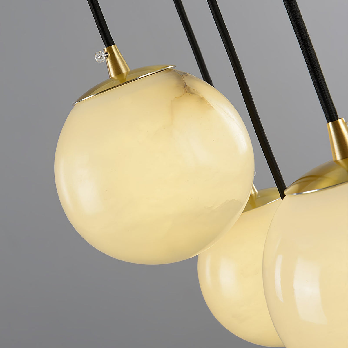 Taren Alabaster Chandelier Balls Cluster-Neutral Decor