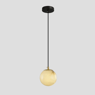 Gloruvye Lustre Métal Boules Moderne en Grappes