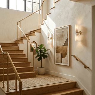 Alabaster Bell Wall Sconce-Neutral Decor
