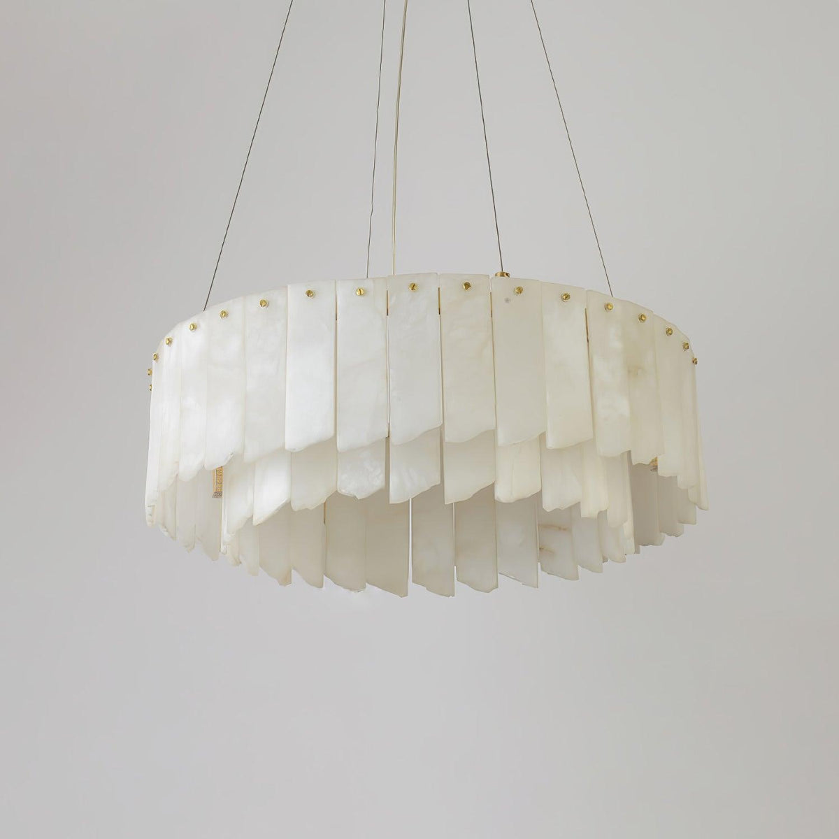 Nelevia Lustre Moderne en Albâtre