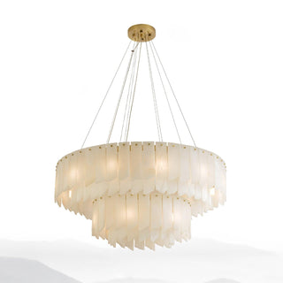 Vevelila Lustre Moderne en Albâtre
