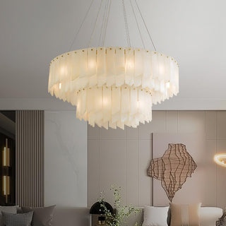 Vevelila Lustre Moderne en Albâtre