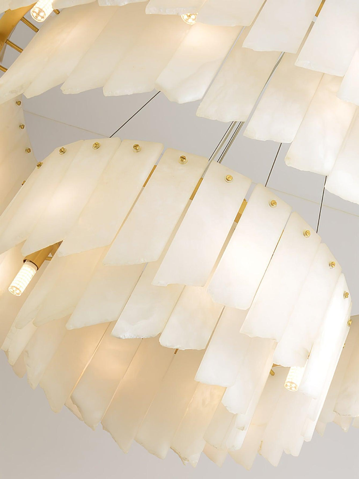 Nelevia Lustre Moderne en Albâtre