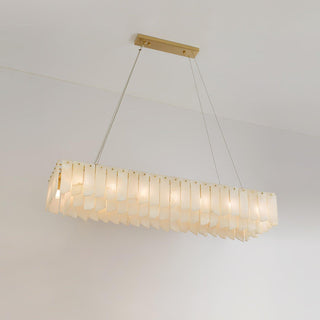 Vevelila Lustre Moderne en Albâtre