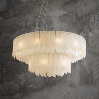 Vevelila Lustre Moderne en Albâtre