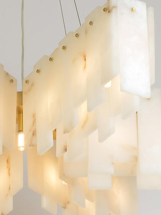 Vevelila Lustre Moderne en Albâtre