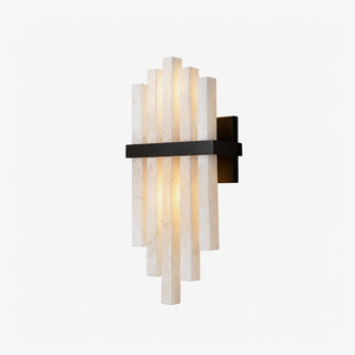 Alabaster Cascade Wall Lamp-Neutral Decor