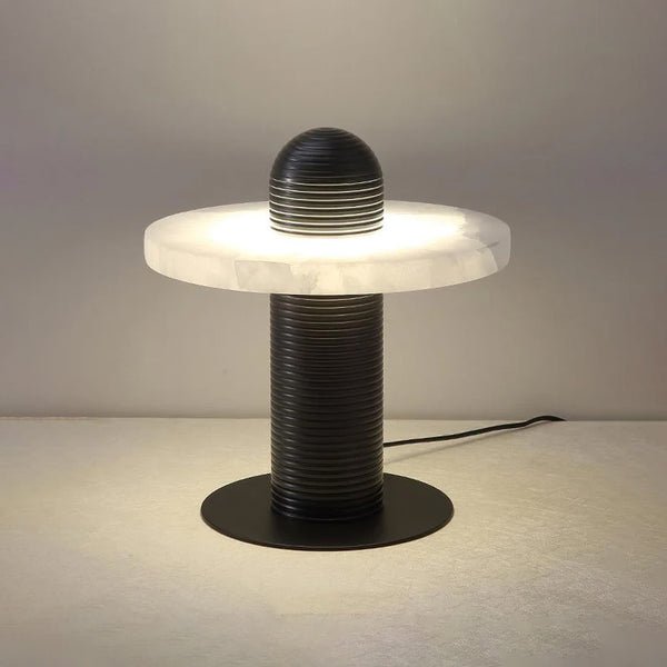 Nerio Lampe de Table Moderne en Albâtre