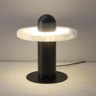 Nerio Lampe de Table Moderne en Albâtre