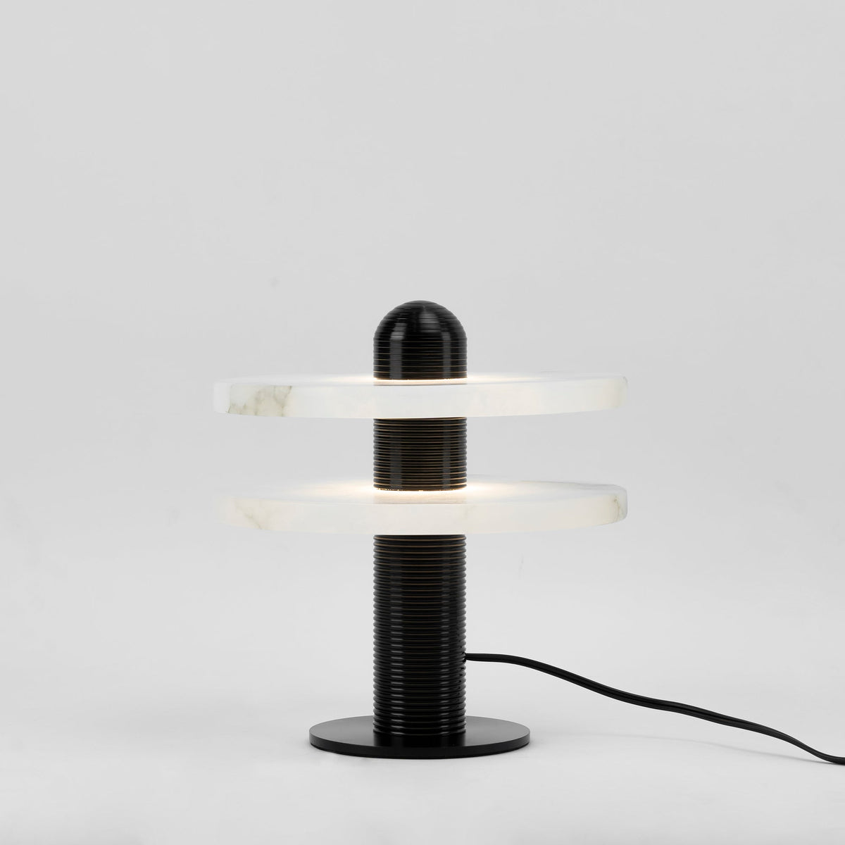 Nerio Lampe de Table Moderne en Albâtre