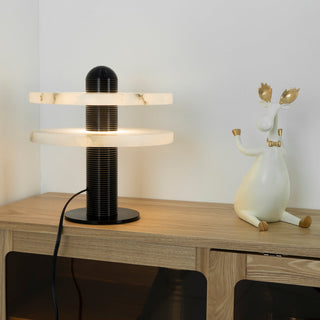 Nerio Lampe de Table Moderne en Albâtre