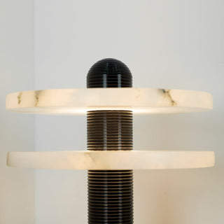 Nerio Lampe de Table Moderne en Albâtre