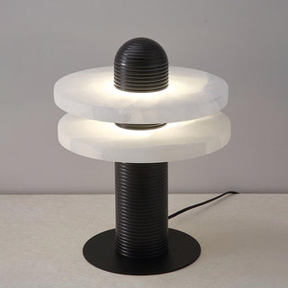 Nerio Lampe de Table Moderne en Albâtre