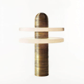 Nerio Lampe de Table Moderne en Albâtre