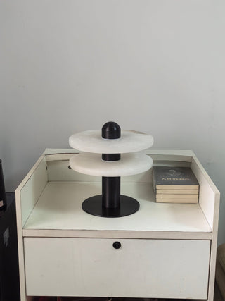 Nerio Lampe de Table Moderne en Albâtre