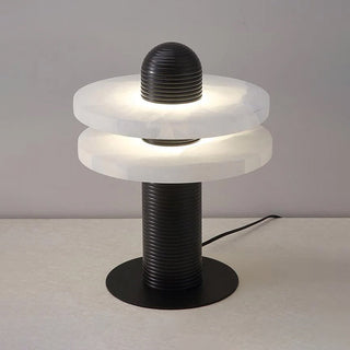 Nerio Lampe de Table Moderne en Albâtre