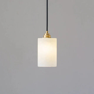 Alabaster Cylinder Cluster Chandelier-Neutral Decor