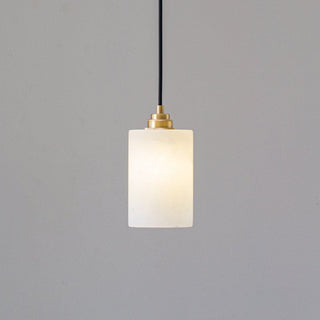 Alabaster Cylinder Cluster Chandelier-Neutral Decor