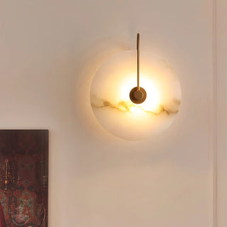 Elaris Applique Murale Globe en Albâtre-Luire
