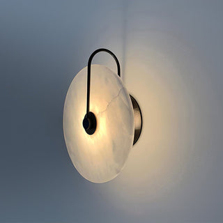 Elaris Applique Murale Globe en Albâtre-Luire