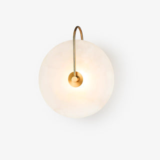 Elaris Applique Murale Globe en Albâtre-Luire